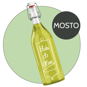 Olio Novello "Mosto di Olive" - Natives Olivenöl Extra aus 100% sizilianischen Oliven 1Lt