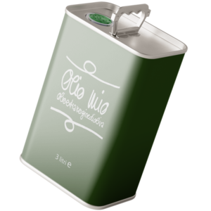 "Olio mio" - Natives Olivenöl Extra aus 100% sizilianischen Oliven, natürlich gefiltert 3ltr